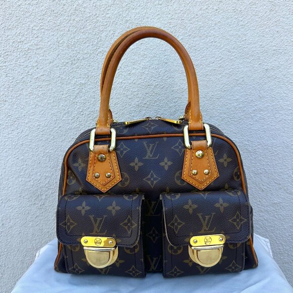 Louis Vuitton Manhattan PM Monogram Canvas Tote – Original Dustie Included - Picture 1 of 16